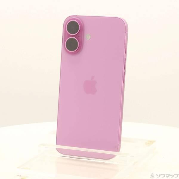 〔中古〕Apple(アップル) iPhone16 512GB ピンク MYE43J／A SIMフリー...