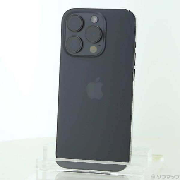 〔中古〕Apple(アップル) iPhone15 Pro 128GB ブラックチタニウム MTU73...