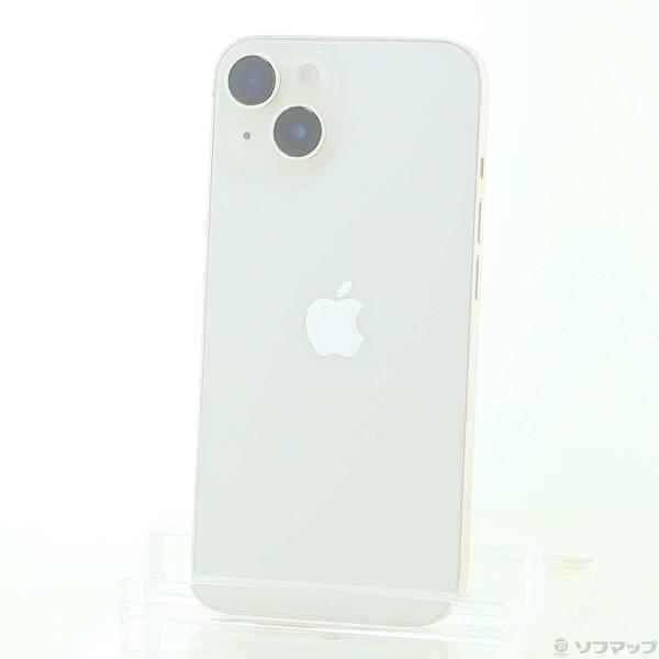 〔中古〕Apple(アップル) iPhone14 128GB スターライト MPUQ3J／A SIM...