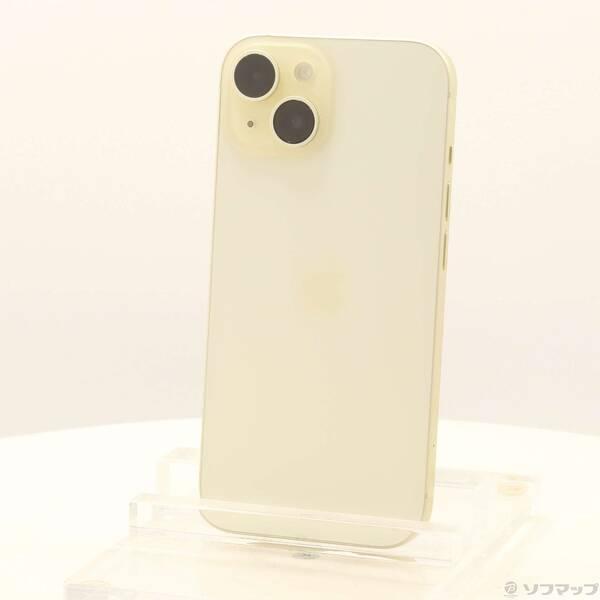 〔中古〕Apple(アップル) iPhone15 128GB イエロー MTMK3J／A SIMフリ...