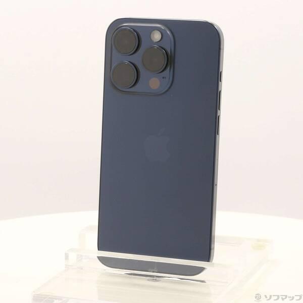 〔中古〕Apple(アップル) iPhone15 Pro 256GB ブルーチタニウム MTUG3J...
