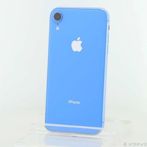 〔中古〕Apple(アップル) iPhoneXR 256GB ブルー MT112J／A SIMフリー...