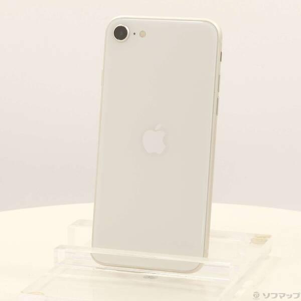 〔中古〕Apple(アップル) iPhone SE 第3世代 64GB スターライト MMYD3J／...