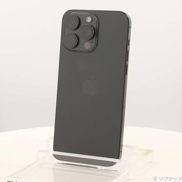 〔中古〕Apple(アップル) iPhone15 Pro Max 256GB ブラックチタニウム N...