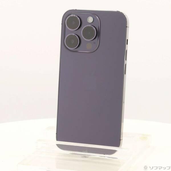 〔中古〕Apple(アップル) iPhone14 Pro 128GB ディープパープル MQ0F3J...