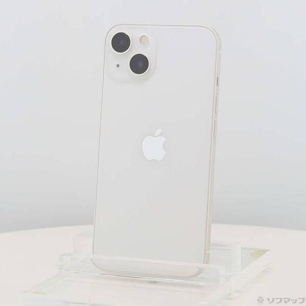 〔中古〕Apple(アップル) iPhone13 128GB スターライト MLND3J／A SIM...