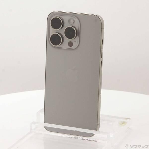〔中古〕Apple(アップル) iPhone15 Pro 128GB ナチュラルチタニウム MTU9...