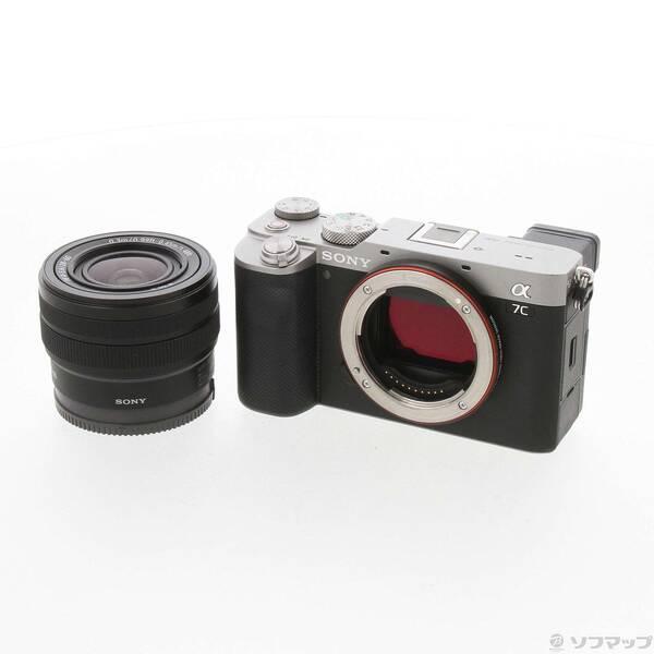 〔中古〕SONY(ソニー) α7C ズームレンズキット シルバー ILCE-7CL S〔258-ud...
