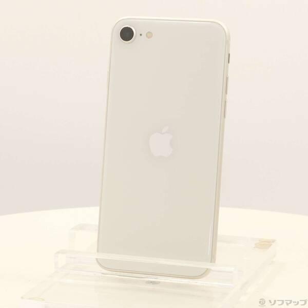 〔中古〕Apple(アップル) iPhone SE 第3世代 64GB スターライト MMYD3J／...