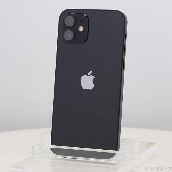 〔中古〕Apple(アップル) iPhone12 64GB ブラック MGHN3J／A SIMフリー...