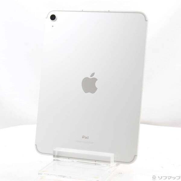 〔中古〕au iPad 第10世代 64GB シルバー MQ6J3J／A auロック解除SIMフリー...