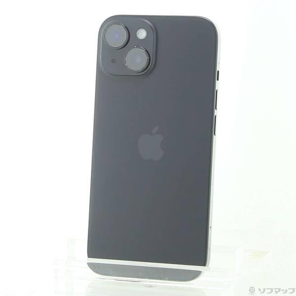 〔中古〕Apple(アップル) iPhone15 128GB ブラック MTMH3J／A SIMフリ...