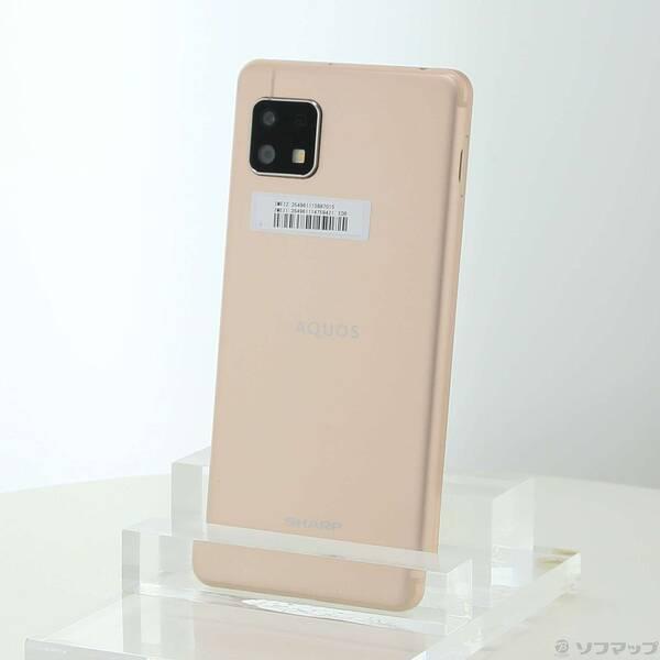 〔中古〕SHARP(シャープ) AQUOS sense4 lite 64GB ライトカッパー SH-...