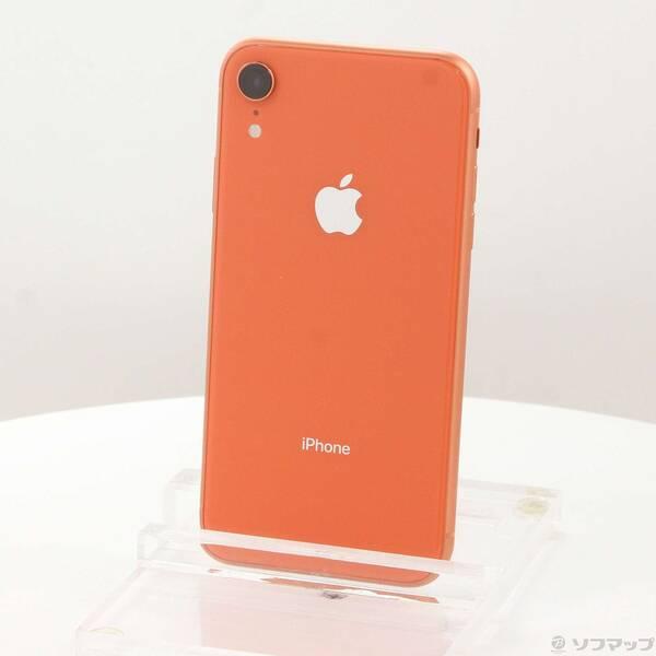 〔中古〕SoftBank iPhoneXR 64GB コーラル MT0A2J／A SoftBank〔...