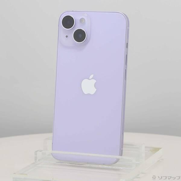 〔中古〕Apple(アップル) iPhone14 128GB パープル MPUY3J／A SIMフリ...