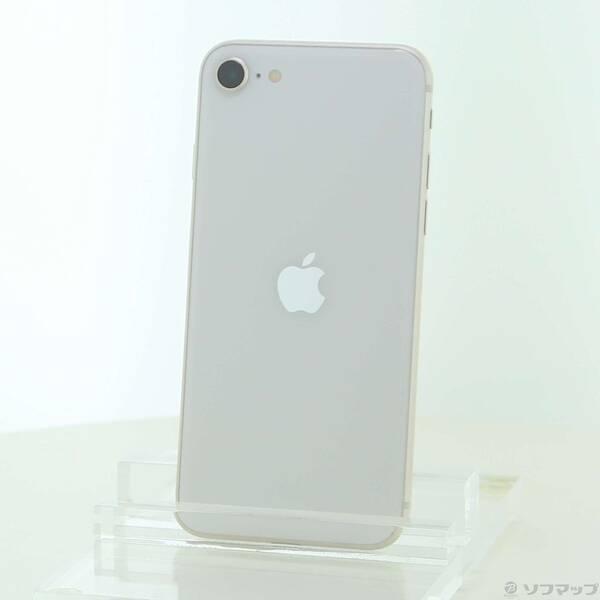 〔中古〕Apple(アップル) iPhone SE 第3世代 64GB スターライト MMYD3J／...