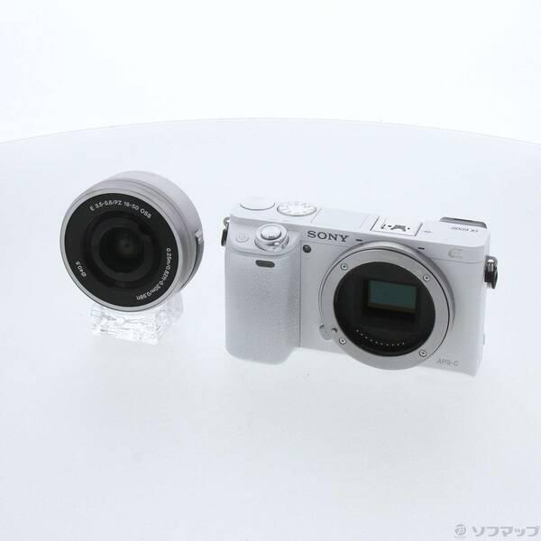 〔中古〕SONY(ソニー) α6000 パワーズームレンズキット W ILCE-6000L〔198-...