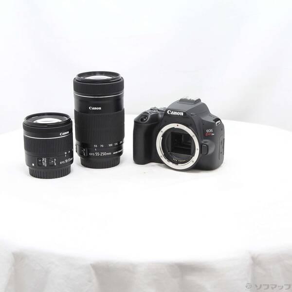 〔中古〕Canon(キヤノン) EOS Kiss X10 ダブルズームキット ブラック〔348-ud...