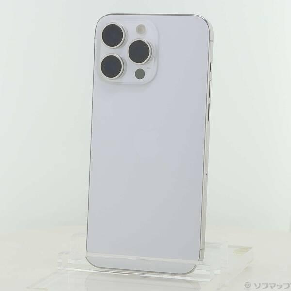 〔中古〕Apple(アップル) iPhone15 Pro Max 256GB ホワイトチタニウム M...