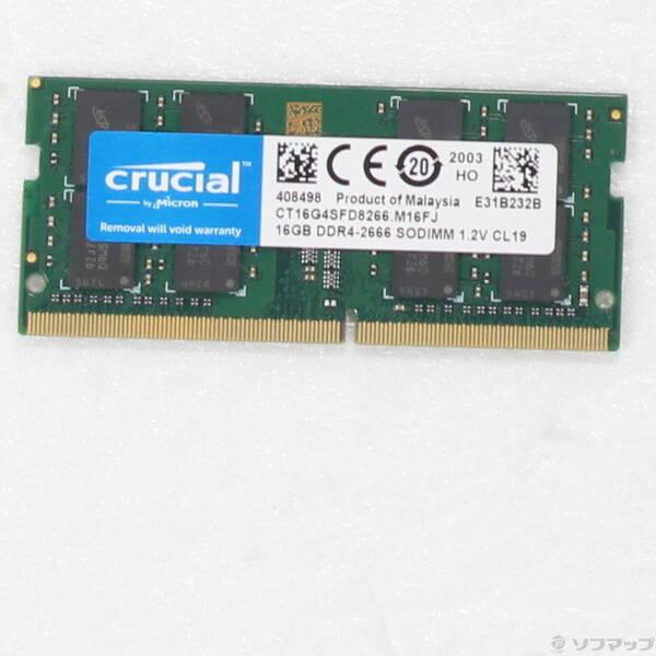 〔中古〕Crucial CT16G4SFD8266〔344-ud〕