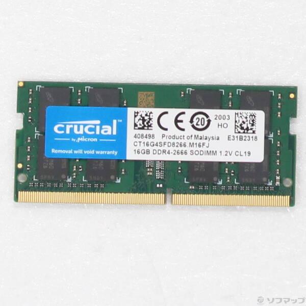 〔中古〕Crucial CT16G4SFD8266〔262-ud〕