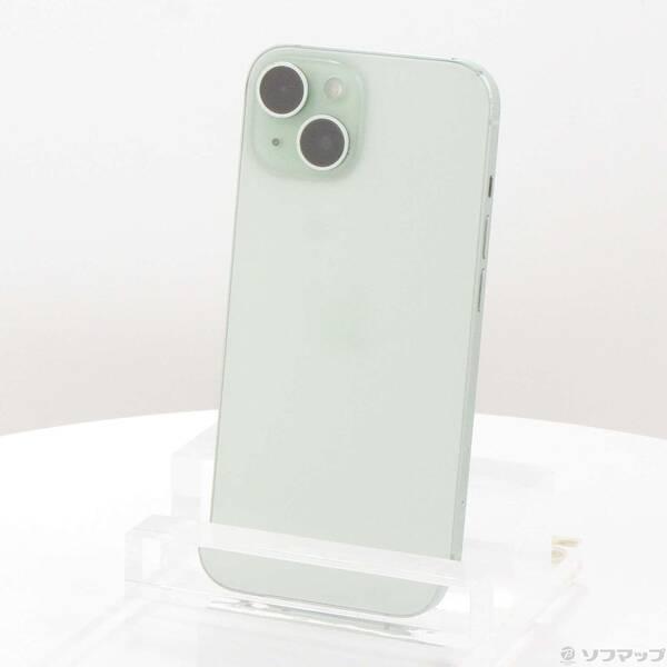 〔中古〕Apple(アップル) iPhone15 256GB グリーン MTMT3J／A SIMフリ...