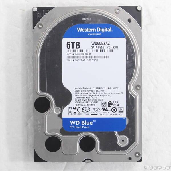 〔中古〕Western Digital WD60EZAZ-RT〔262-ud〕