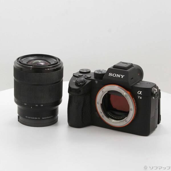 〔中古〕SONY(ソニー) α7III レンズキット ILCE-7M3K〔198-ud〕