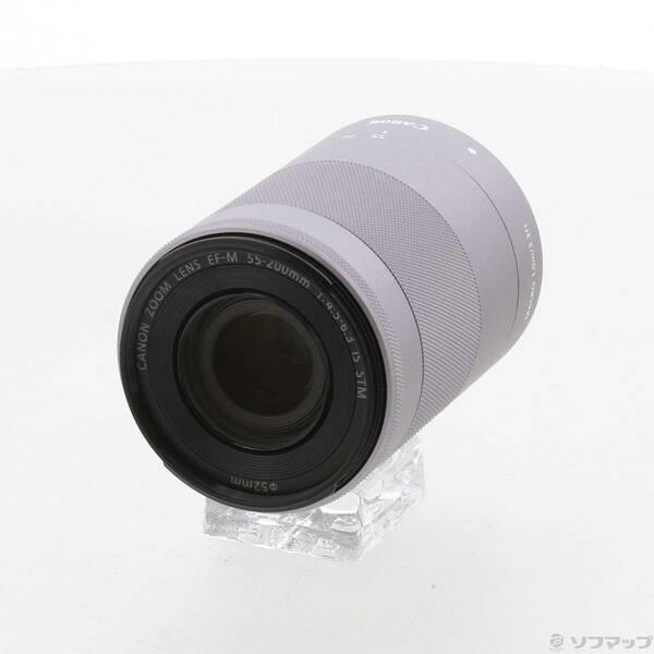 〔中古〕Canon(キヤノン) EF-M55-200MM F4.5-6.3 IS STM シルバー〔...