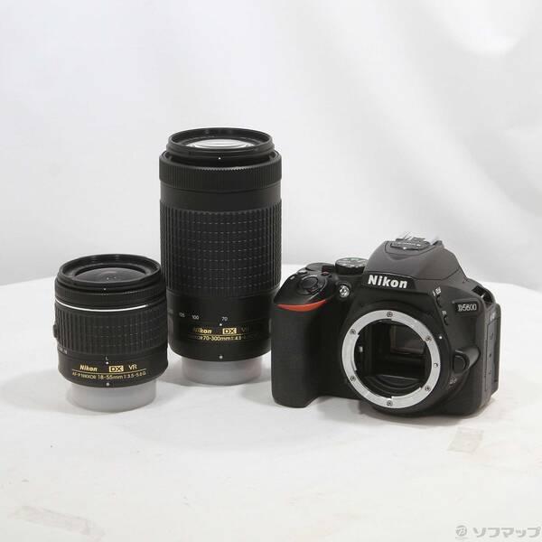 〔中古〕Nikon(ニコン) NIKON D5600 ダブルズームキット ブラック〔198-ud〕