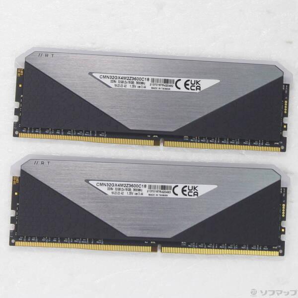 〔中古〕CORSAIR CMN32GX4M2Z3600C18〔377-ud〕