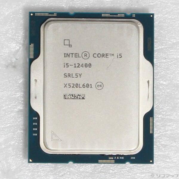 〔中古〕intel(インテル) Core i5 12400 〔2.5GHz／LGA 1700〕〔34...