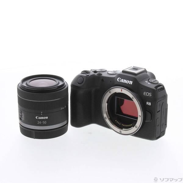 〔中古〕Canon(キヤノン) EOS R8 RF24-50 IS STM レンズキット〔262-u...