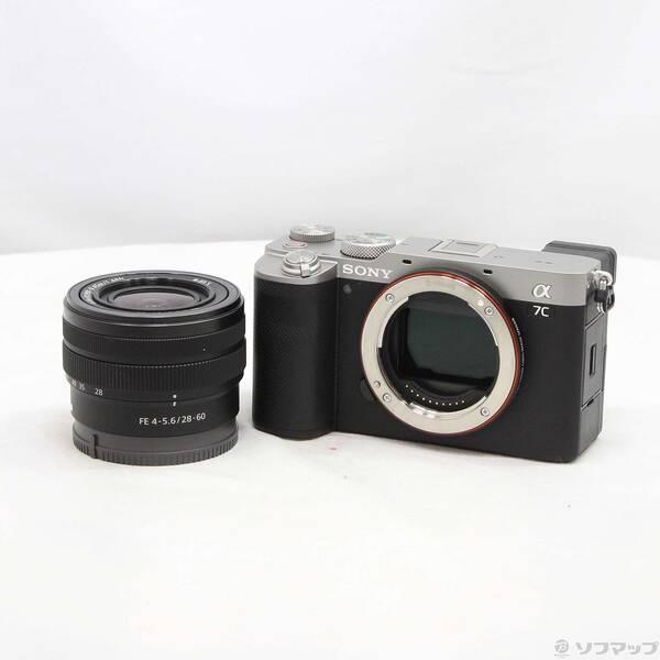 〔中古〕SONY(ソニー) α7C ズームレンズキット シルバー ILCE-7CL S〔297-ud...