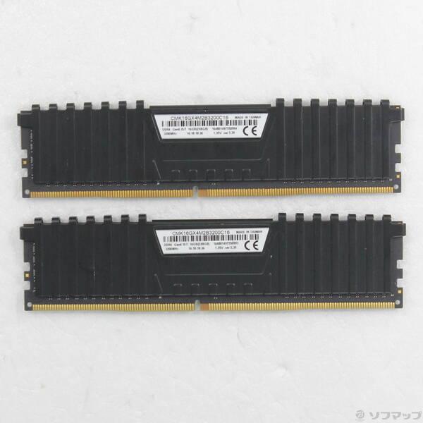 〔中古〕CORSAIR(コルセア) CMK16GX4M2B3200C16〔262-ud〕