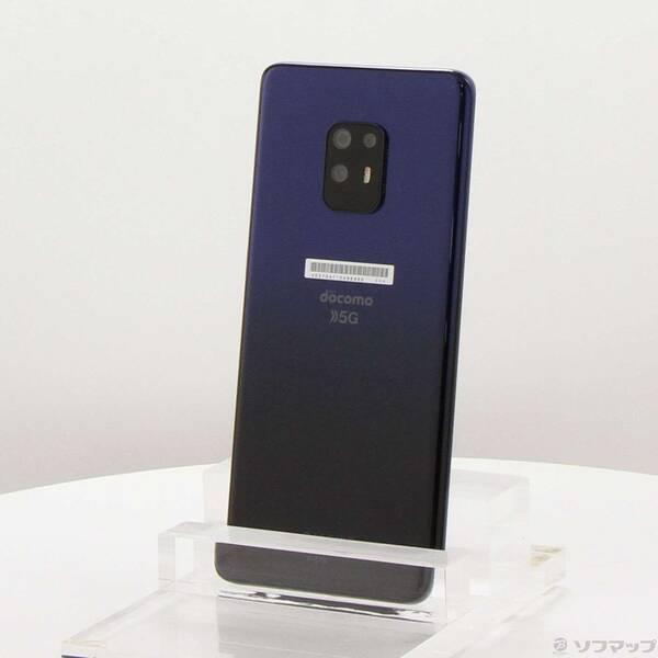 〔中古〕FUJITSU(富士通） arrows 5G 128GB ネイビーブラック F-51A do...