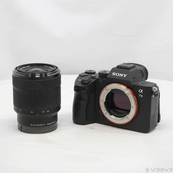 〔中古〕SONY(ソニー) α7III レンズキット ILCE-7M3K〔368-ud〕