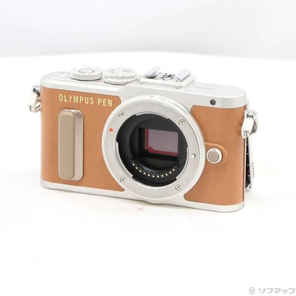 〔中古〕OLYMPUS(オリンパス) PEN E-PL8 ボディ ブラウン〔262-ud〕