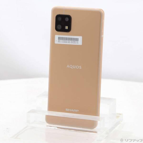 〔中古〕SHARP(シャープ) AQUOS sense6s ジャパネット版 64GB ライトカッパー...