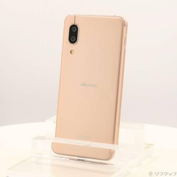 〔中古〕SHARP(シャープ) AQUOS sense3 64GB ライトカッパー SH-02M d...