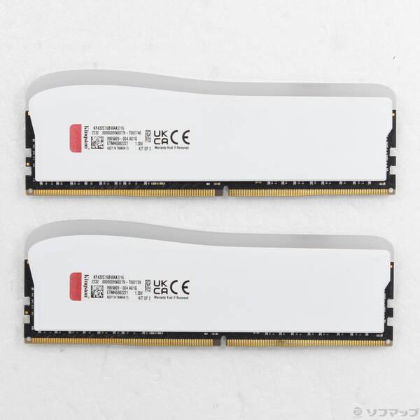 〔中古〕Kingston Kingston KF432C16BWAK2／16 8GB 2枚組〔377...