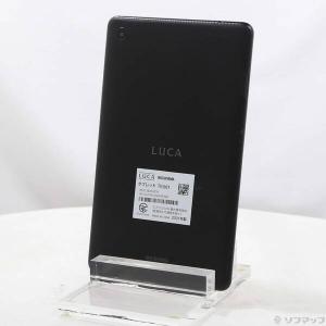 〔中古〕IRISOHYAMA(アイリスオーヤマ) LUCA Tablet TE081 32GB ブラック TE081N1-B Wi-Fi〔198-ud〕