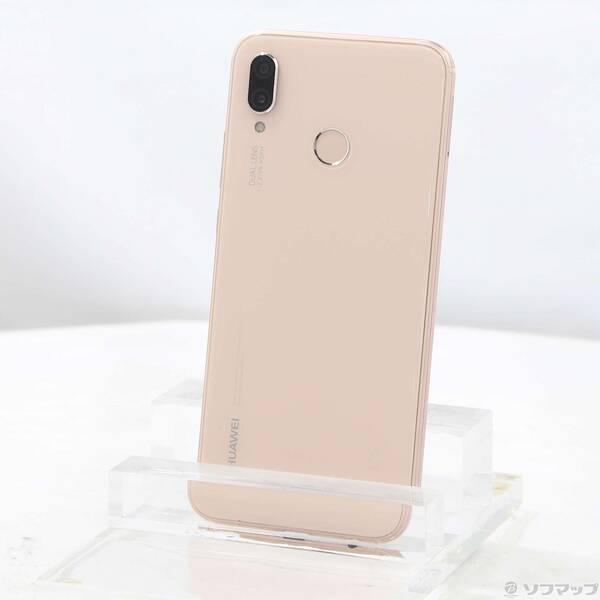 〔中古〕HUAWEI(ファーウェイ) HUAWEI P20 lite 32GB サクラピンク HWS...