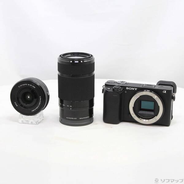 〔中古〕SONY(ソニー) α6400 ILCE-6400Y ダブルズームレンズキット ブラック〔2...