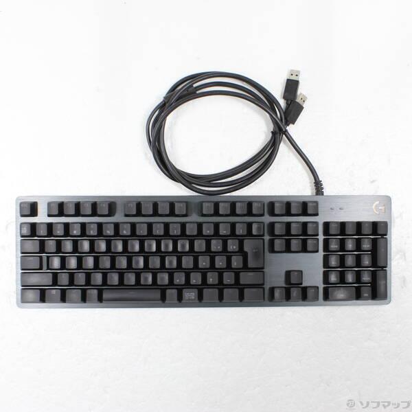 〔中古〕logicool(ロジクール) G521 Carbon RGBメカニカルゲーミングキーボード...