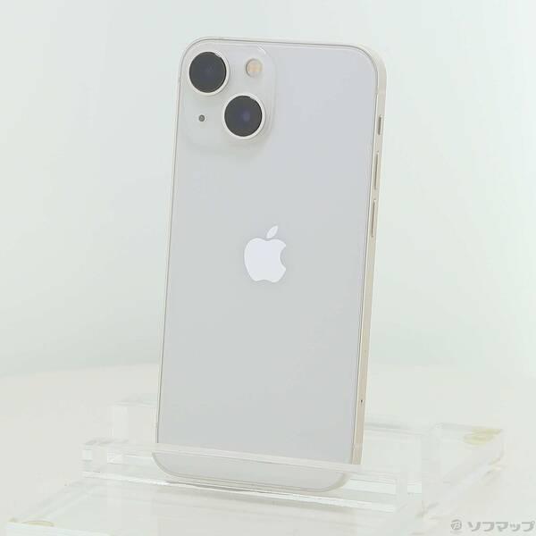 〔中古〕Apple(アップル) iPhone13 mini 128GB スターライト MLJE3J／...