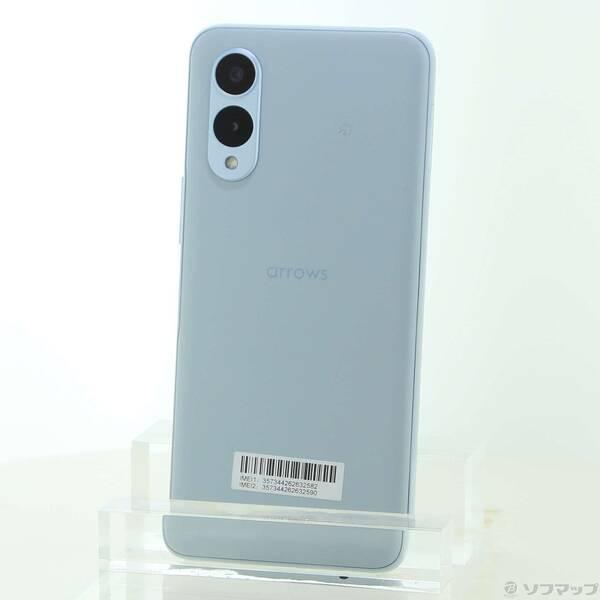 〔中古〕FCNT arrows We2 64GB ライトブルー FCG02 au SIMフリー〔19...