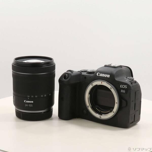 〔中古〕Canon(キヤノン) EOS R6 RF24-105 IS STM レンズキット〔251-...