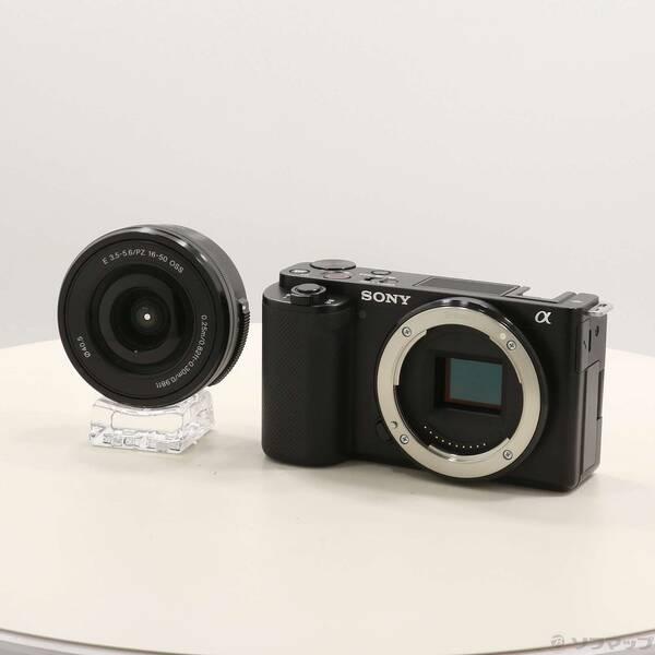 〔中古〕SONY(ソニー) VLOGCAM ZV-E10L パワーズームレンズキット ブラック〔19...