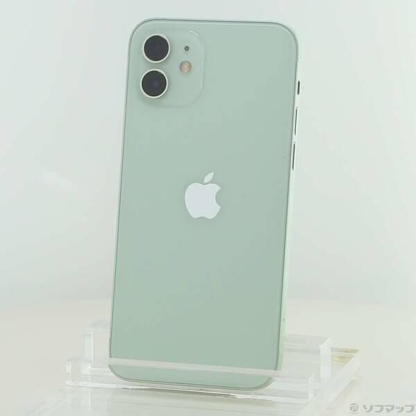 〔中古〕Apple(アップル) iPhone12 128GB グリーン MGHY3J／A SIMフリ...